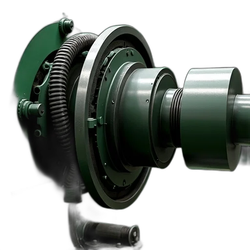 weapon, 3d render, photorealistic, green, close-up, view, large, industrial transparent PNG cut-out
