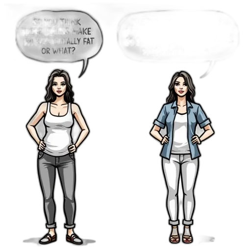 jacket, jewelry, dress, concept art, cartoon, comic book art, 3d render, comic transparent PNG cut-out