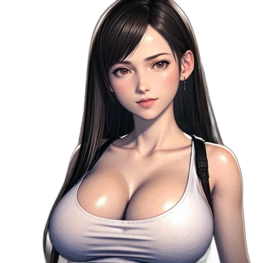 dress, face, robot, photorealistic, fantasy art, concept art, anime, monochrome transparent PNG cut-out