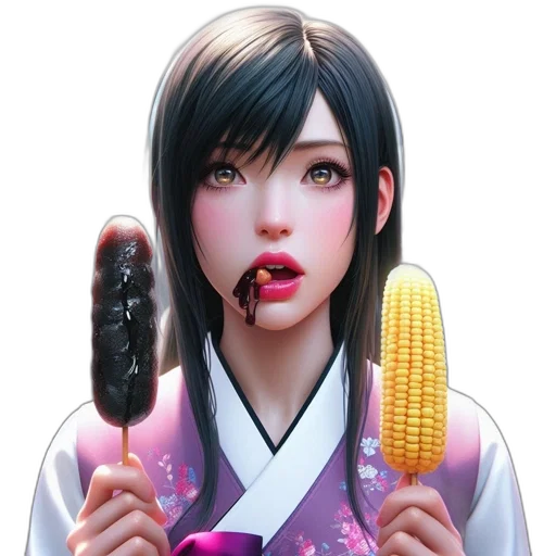 food, weapon, staff, face, concept art, photorealistic, pixel art, fantasy art transparent PNG cut-out
