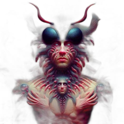 mask, creature, face, dragon, fantasy art, concept art, photorealistic, 3d render transparent PNG cut-out