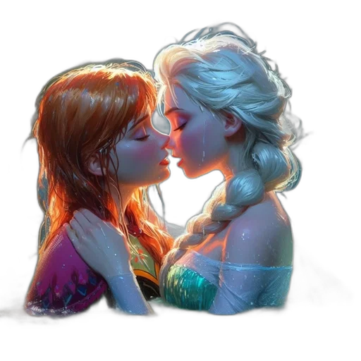 crown, concept art, fantasy art, pixel art, comic book art, underwater, neon lights, fire transparent PNG cut-out