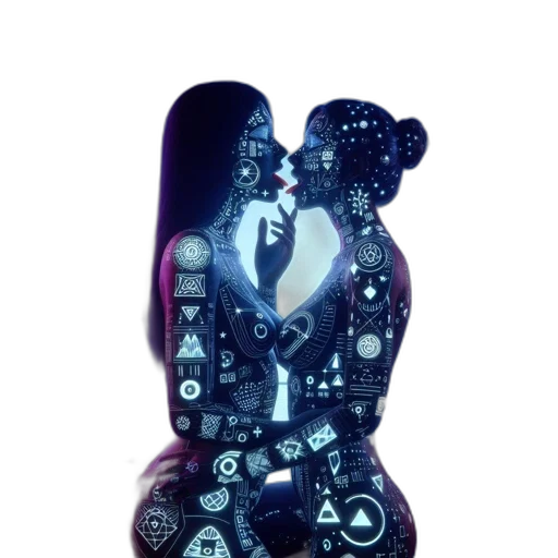 robot, jewelry, dress, mask, cyberpunk, 3d render, concept art, fantasy art transparent PNG cut-out