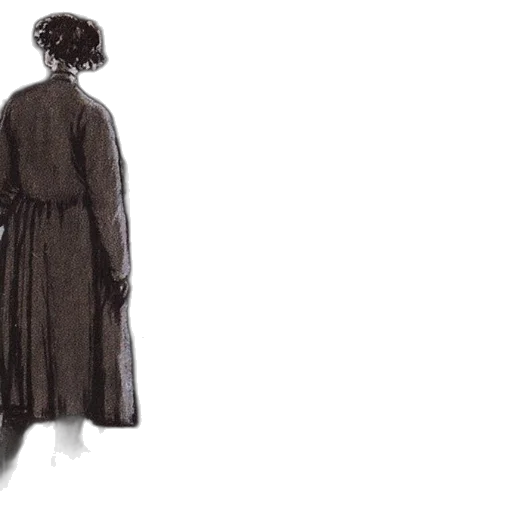 dress, jacket, concept art, watercolor, comic book art, fog, snow, night transparent PNG cut-out