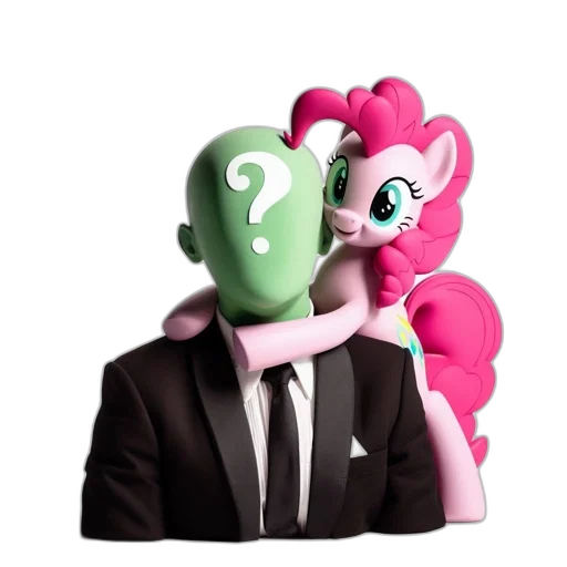 mask, hat, creature, furniture, 3d render, concept art, vaporwave, cartoon transparent PNG cut-out
