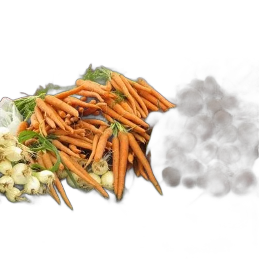 food, market, display, features, fresh, carrots, onions, beets transparent PNG cut-out