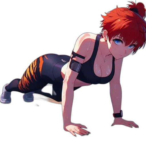 weapon, creature, animal, dress, anime, concept art, cyberpunk, pixel art transparent PNG cut-out