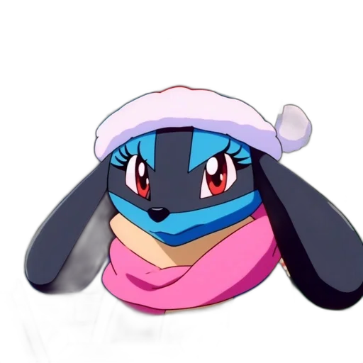 hat, animal, creature, mask, anime, concept art, pixel art, cartoon transparent PNG cut-out