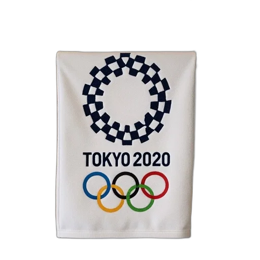 jacket, logo, tokyo, olympics, hangs, towel, lobby, olympic transparent PNG cut-out