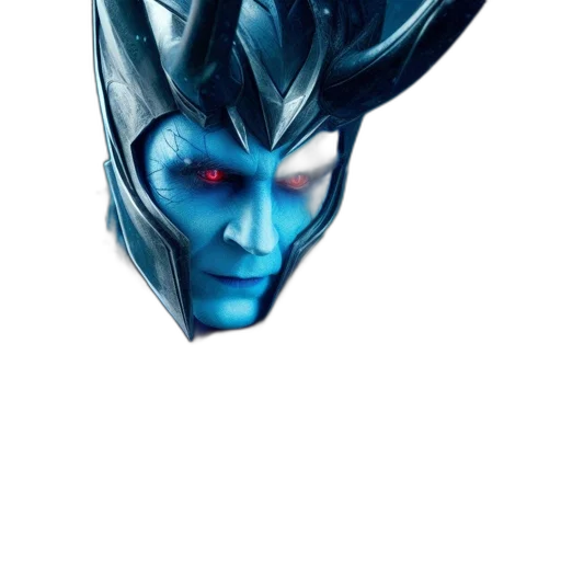 face, mask, dragon, creature, concept art, fantasy art, 3d render, photorealistic transparent PNG cut-out