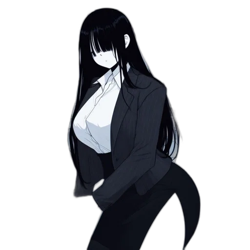 jacket, staff, dress, creature, concept art, anime, cartoon, pixel art transparent PNG cut-out