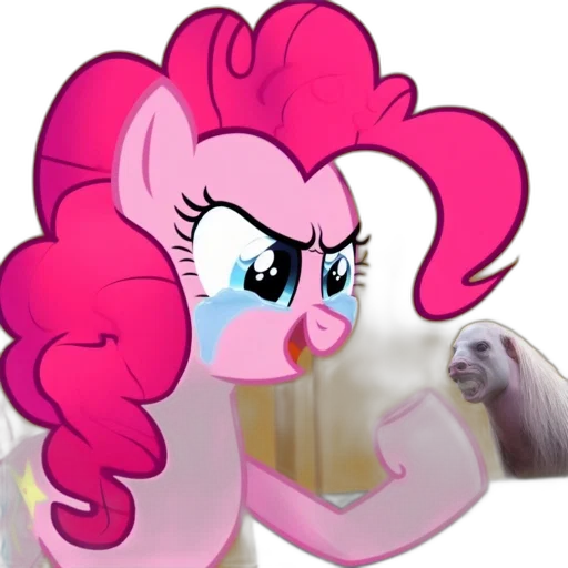 hair, creature, animal, 3d render, concept art, cartoon, photorealistic, two transparent PNG cut-out