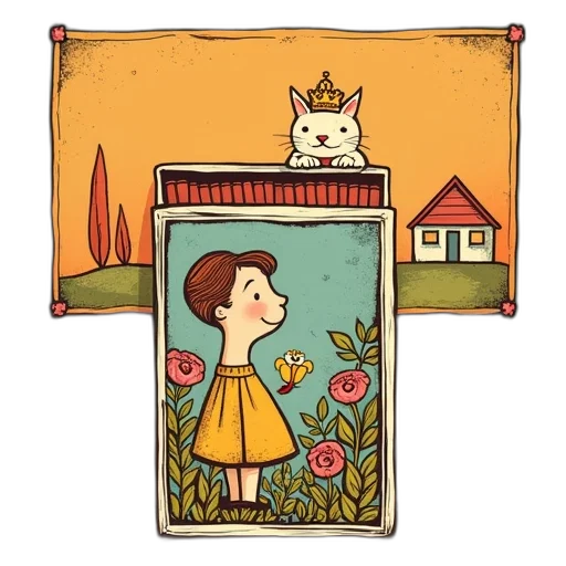 dress, crown, concept art, watercolor transparent PNG cut-out