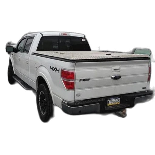 white, ford, f-150, pickup, truck, tool, box, bed transparent PNG cut-out