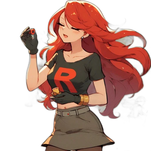 staff, dress, weapon, jacket, pixel art, anime, concept art, cartoon transparent PNG cut-out