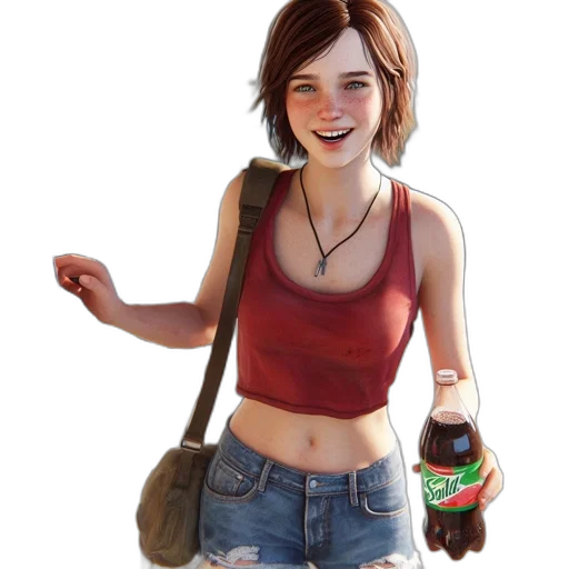 bottle, jacket, food, dress, concept art, photorealistic, pixel art, fantasy art transparent PNG cut-out