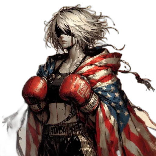 weapon, concept art, comic book art, pixel art, fantasy art, figure, mask, boxing transparent PNG cut-out