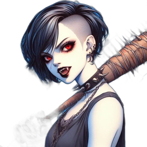 staff, mask, face, fantasy art, comic book art, concept art, cyberpunk, dark transparent PNG cut-out