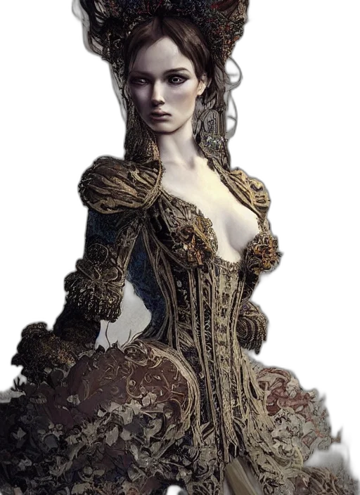 dress, crown, jewelry, face transparent PNG cut-out