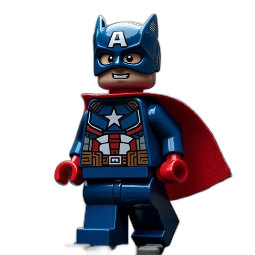 comic book art, concept art, 3d render, lego transparent PNG cut-out