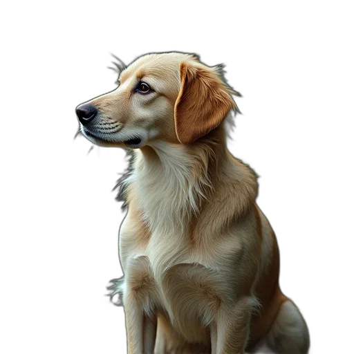 animal, staff, creature, face, photorealistic, oil painting, 3d render, concept art transparent PNG cut-out
