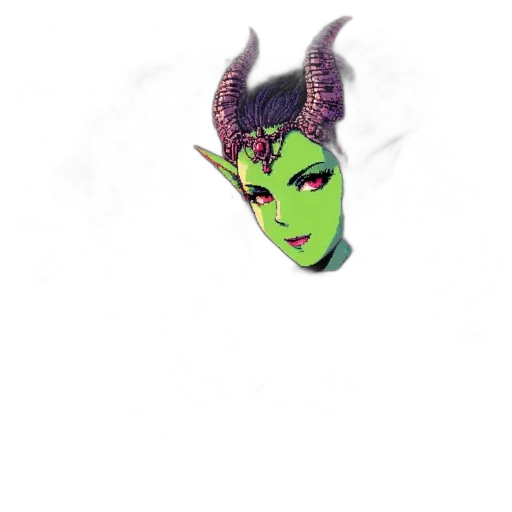 mask, dragon, face, staff, fantasy art, concept art, pixel art, 3d render transparent PNG cut-out