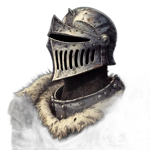 mask, face, hat, sword, concept art, fantasy art, 3d render, photorealistic transparent PNG cut-out