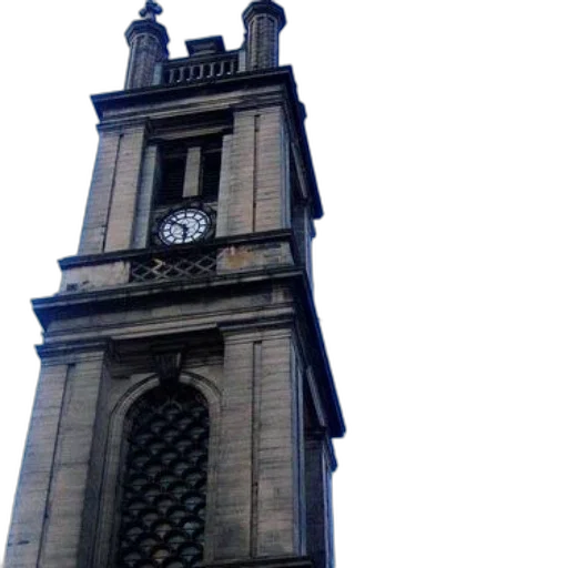 building, dress, staff, umbrella, 3d render, photorealistic, city street, tall transparent PNG cut-out