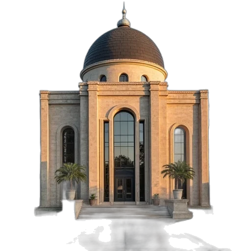 building, 3d render, photorealistic, concept art transparent PNG cut-out