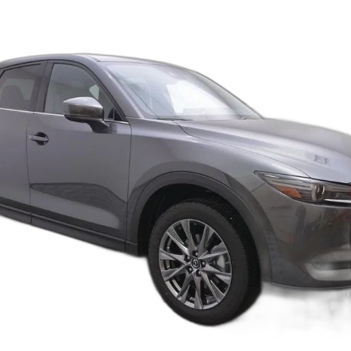 car, sleek, modern, suv, gray, exterior, chrome, accents transparent PNG cut-out