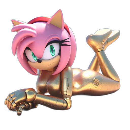 robot, animal, weapon, creature, 3d render, concept art, vaporwave, cartoon transparent PNG cut-out