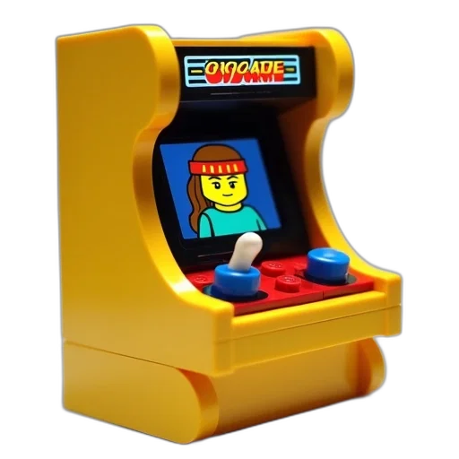 robot, furniture, weapon, pixel art, 3d render, lego, version, classic transparent PNG cut-out