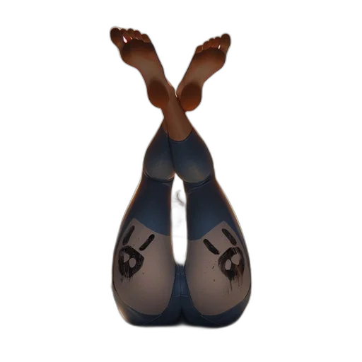 shoes, mask, robot, jewelry, 3d render, concept art, photorealistic, cartoon transparent PNG cut-out