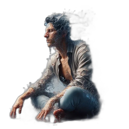 jacket, dragon, face, jewelry, concept art, photorealistic, fantasy art, comic book art transparent PNG cut-out