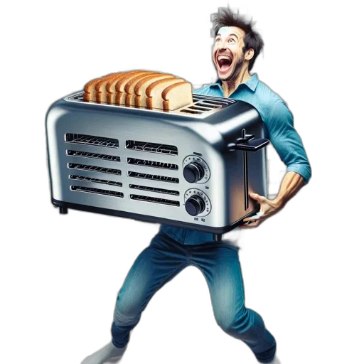 food, robot, creature, jacket, concept art, 3d render, pixel art, cartoon transparent PNG cut-out
