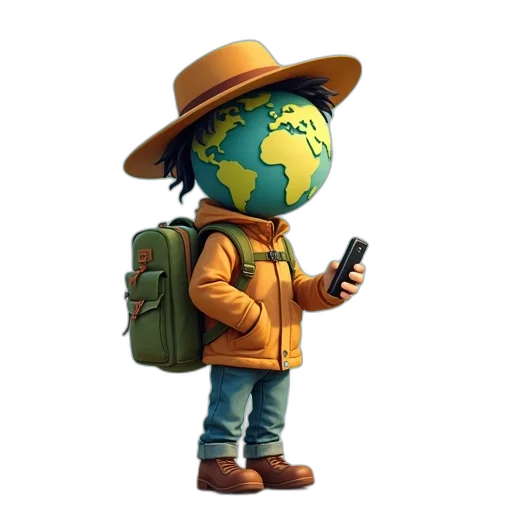 staff, jacket, hat, concept art transparent PNG cut-out