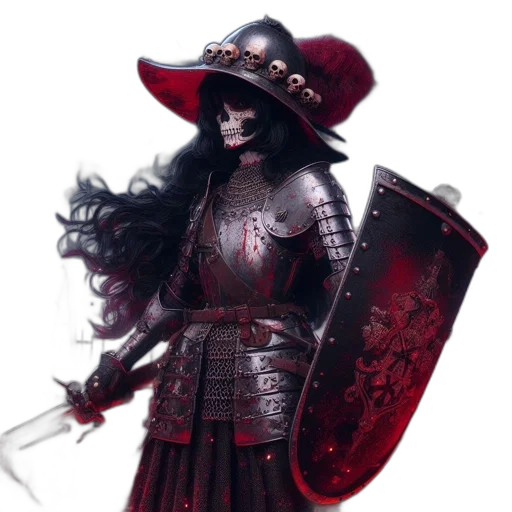 staff, sword, mask, weapon, concept art, fantasy art, 3d render, comic book art transparent PNG cut-out