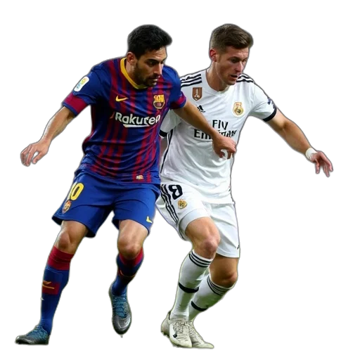 pixel art, barcelona, ready, face, real, madrid, champions, race transparent PNG cut-out