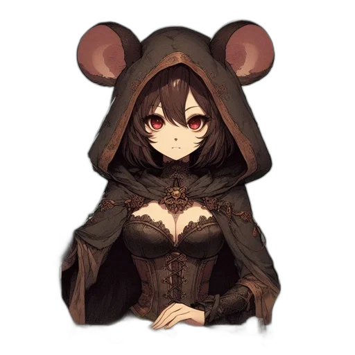 mask, hat, jacket, face, anime, pixel art, fantasy art, concept art transparent PNG cut-out