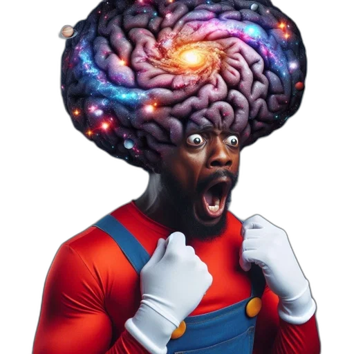 crown, hat, face, robot, concept art, comic book art, pixel art, cartoon transparent PNG cut-out