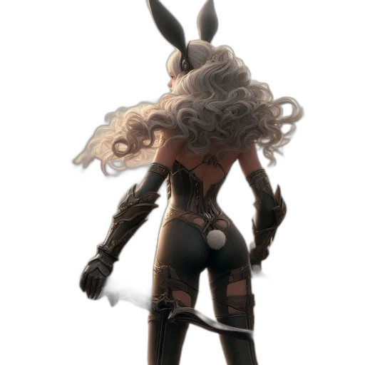 mask, dragon, hair, staff, concept art, fantasy art, 3d render, comic book art transparent PNG cut-out