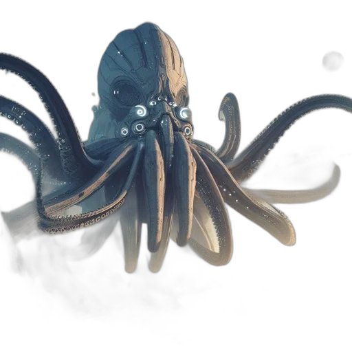 creature, crown, mask, hair, concept art, watercolor, fantasy art, 3d render transparent PNG cut-out