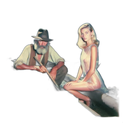 hat, dress, concept art, comic book art, pixel art, watercolor, fog, fire transparent PNG cut-out