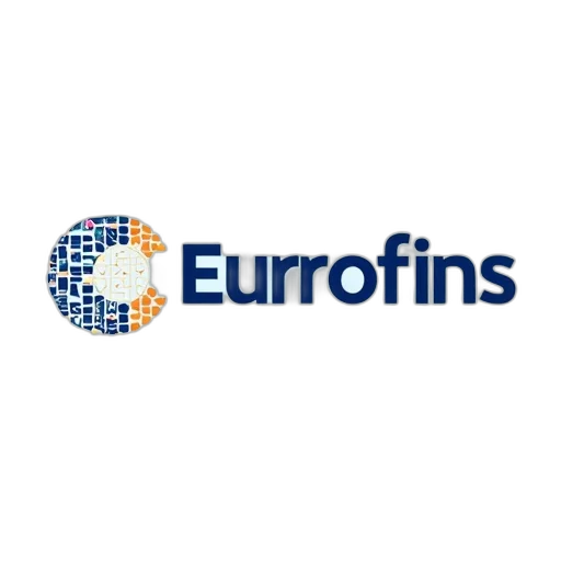 first, image, displays, word, eurorofins, stylized, font, blue transparent PNG cut-out