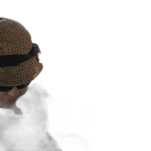 hat, mask, jacket, staff transparent PNG cut-out