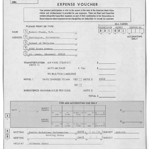 expense, voucher, form, fields, name, address, transportation, hotel transparent PNG cut-out