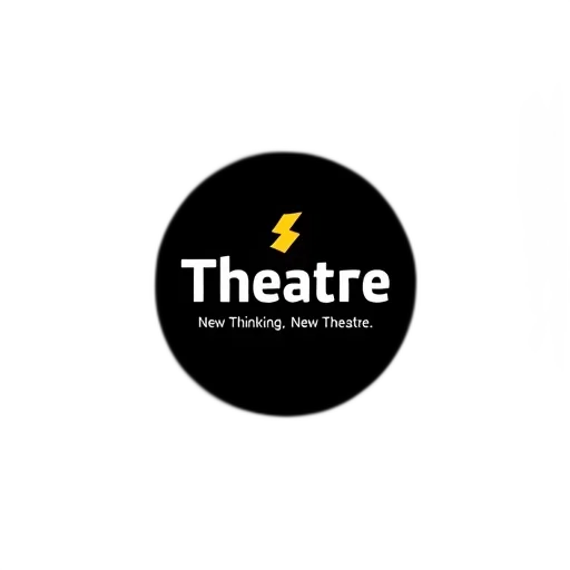 staff, circular, logo, word, theatre, white, capital, letters transparent PNG cut-out