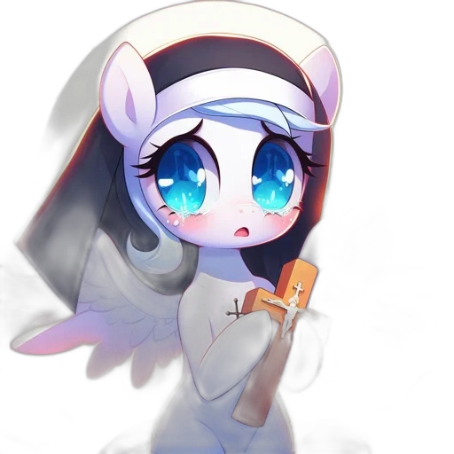 staff, weapon, anime, pixel art, concept art, cartoon, anthropomorphic, pegasus transparent PNG cut-out