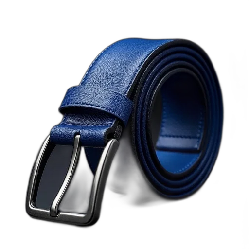 jewelry, shoes, 3d render, photorealistic, blue, men, dress, belt transparent PNG cut-out