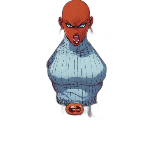 creature, dress, jacket, face transparent PNG cut-out